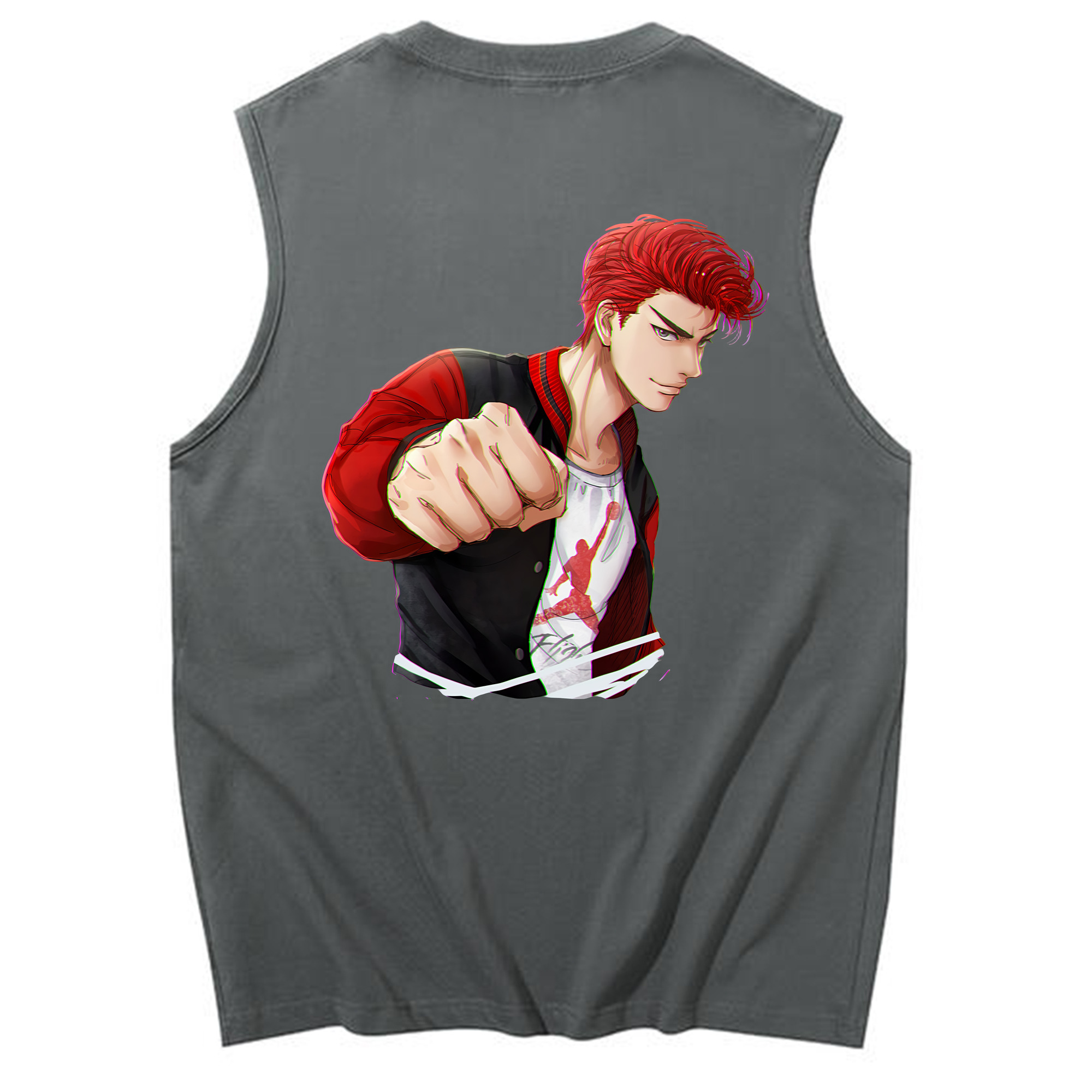 （画像用） SLAM DUNK／スラムダンク コットン100％タンクトップ（背面プリント）